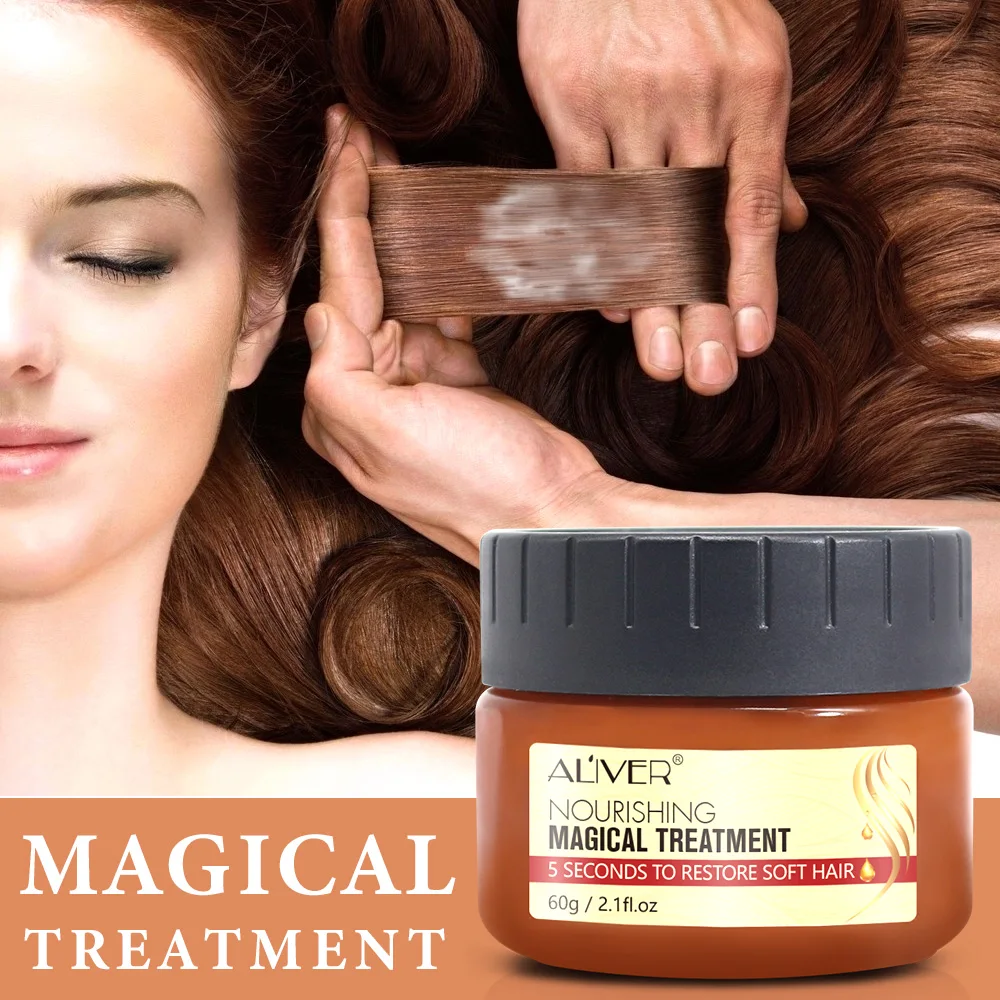 Magical Treatment Hair Mask Advanced Molecular Hair Roots Treatment Professional Hair Conditioner Soft Deep Conditioner 60