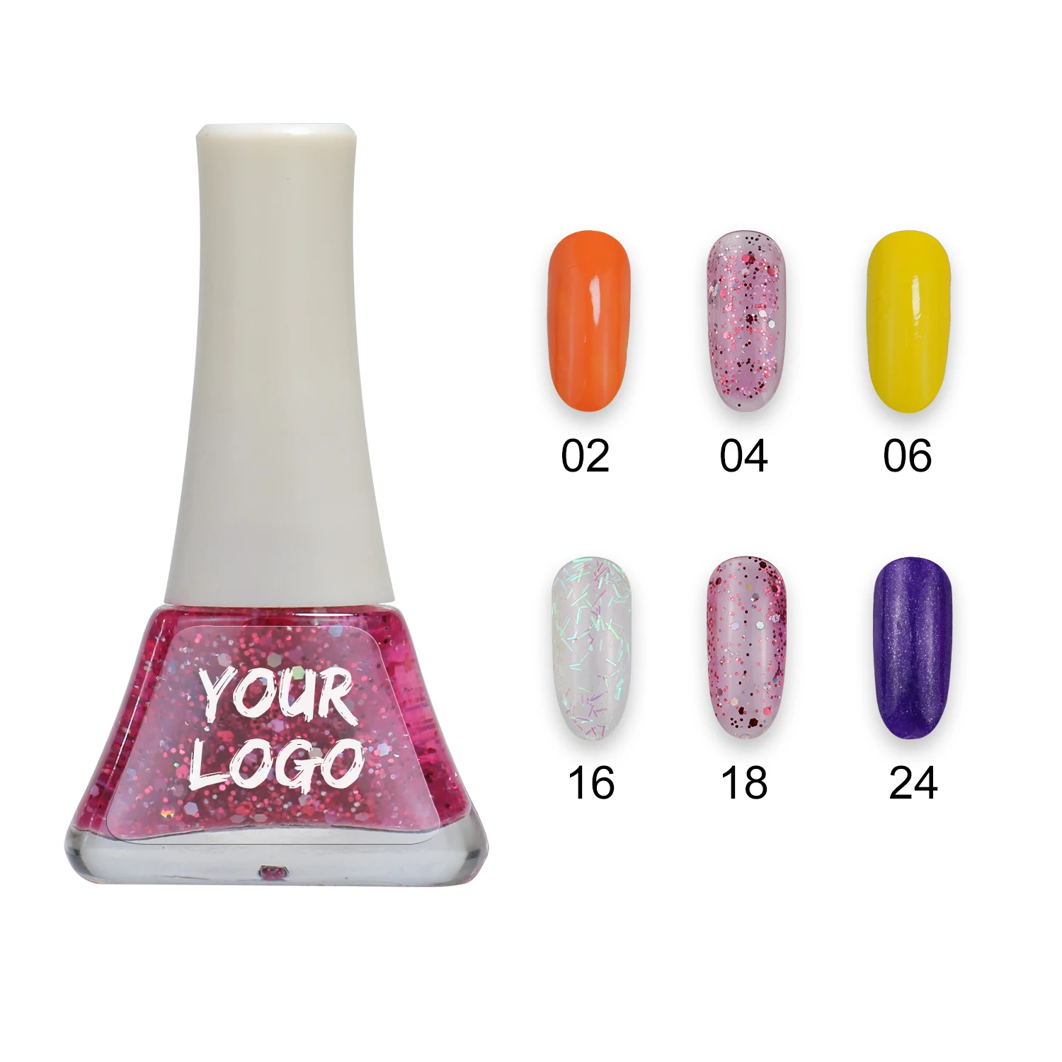 

wholesale quick-drying colors OEM Private Label Non Toxic Kids polish nail polish, Multi-colored