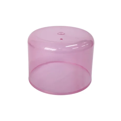Custom 65mm Dual-Layer Non-Spill Aerosol Over-cap for Air Freshener Spray Cans Chemical Industrial Use Plastic Spray Caps