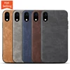 high quality brown leather wallet phone case back cover for iphone xr