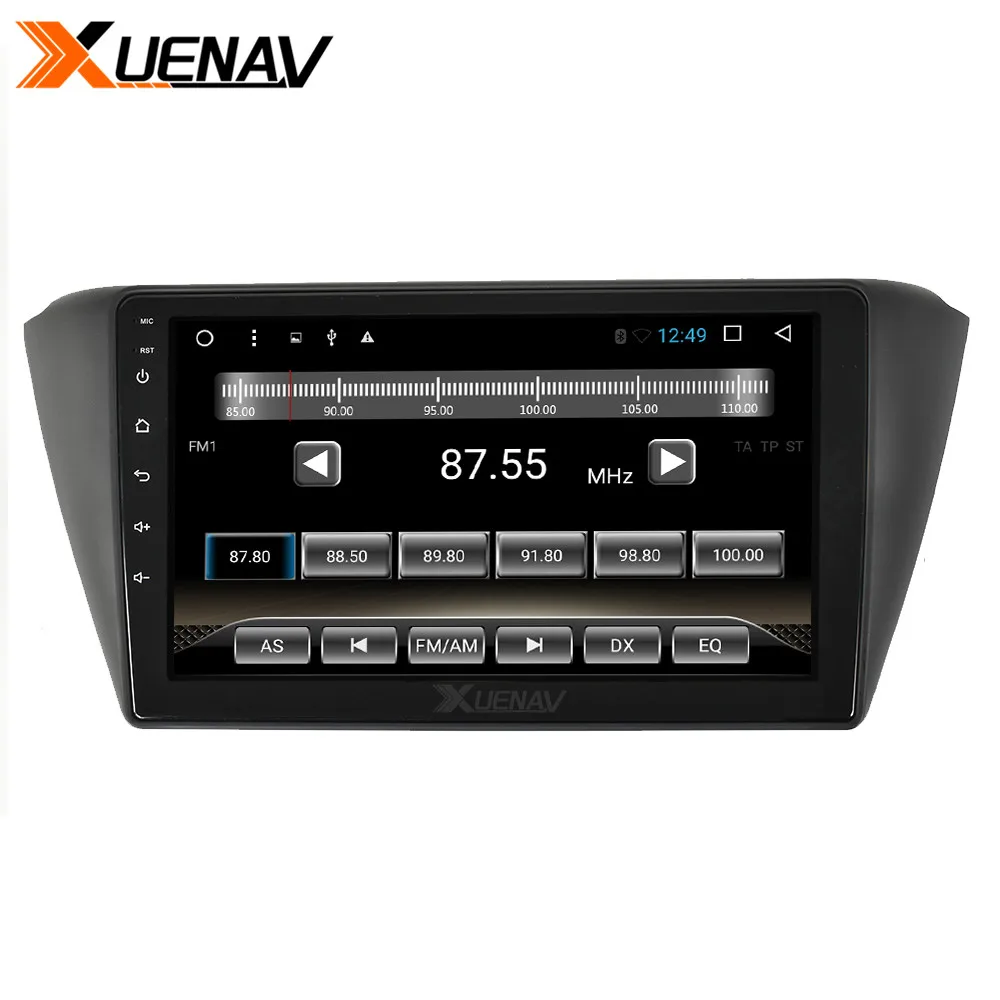 

With Touchscreen Car Radio Multimedia DVD Player For Skoda Fabia 2015 Car Stereo Autoradio Auto Audio Head Unit GPS Navigation