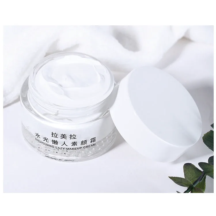 

Wholesale Cosmetics Lameila Water Base Plain Cream Moisturizing Whitening Cream Skin Lazy Makeup Cream