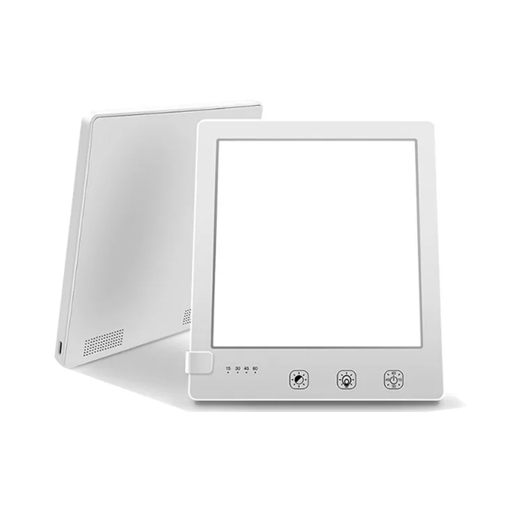 

desktop panel pdt sun withe led light seasonal depression sleep therapy lamp