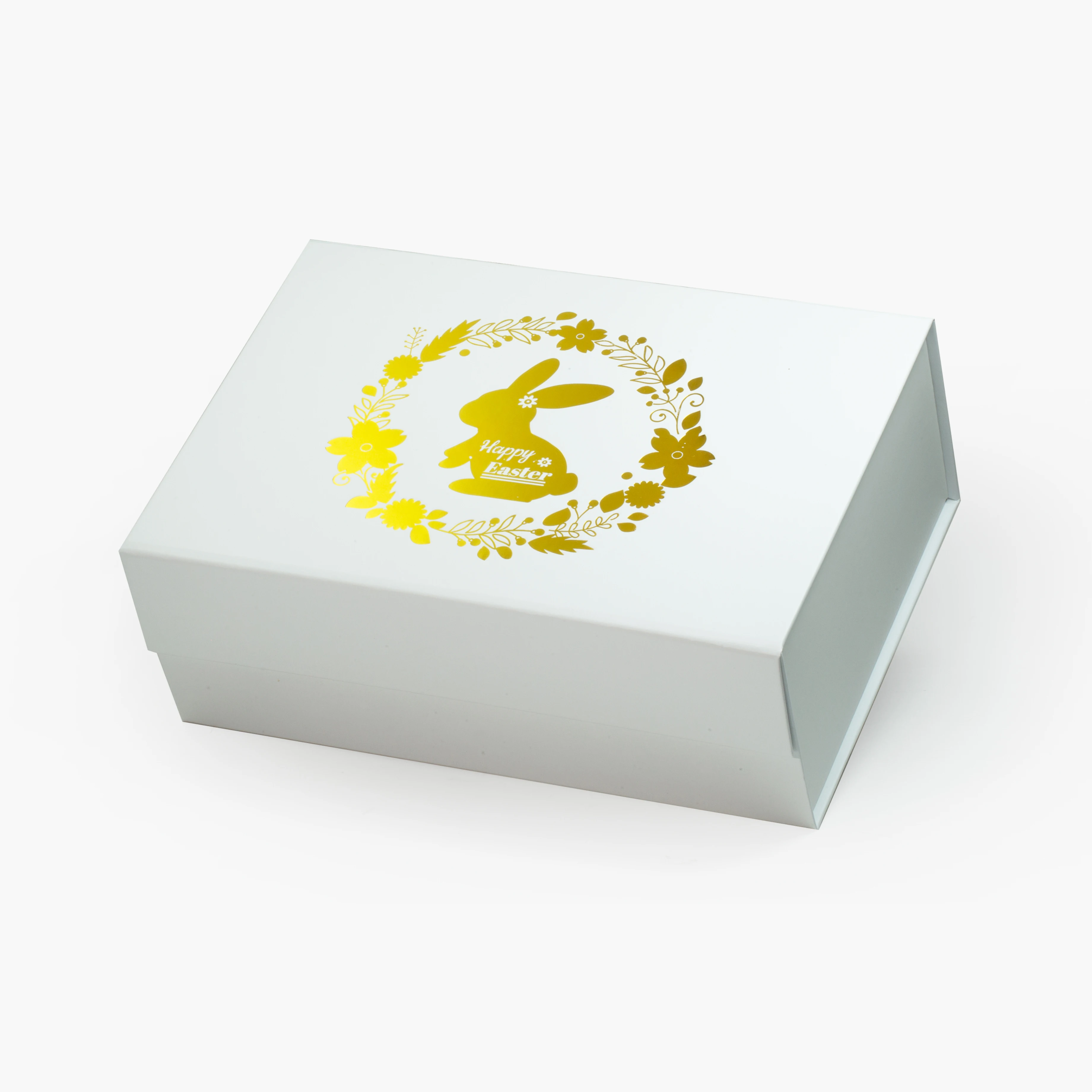 

Foil Stamping Pearljewelry packaging rabbit Box Cosmetic Packaging Gift Box For Present