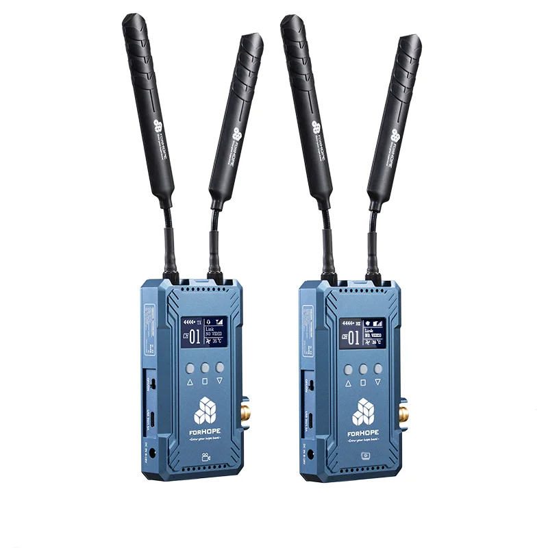 

FORHOPE XM1000PRO 300m Wireless Transmission Receiver Kit Full Duplex Talkback SDI HD-MI Transmission System