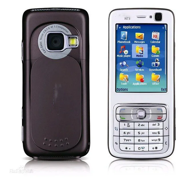 

Free shipping Original refurbished phone for Nokia N73 Mobile Phone 3G GSM 3.15MP