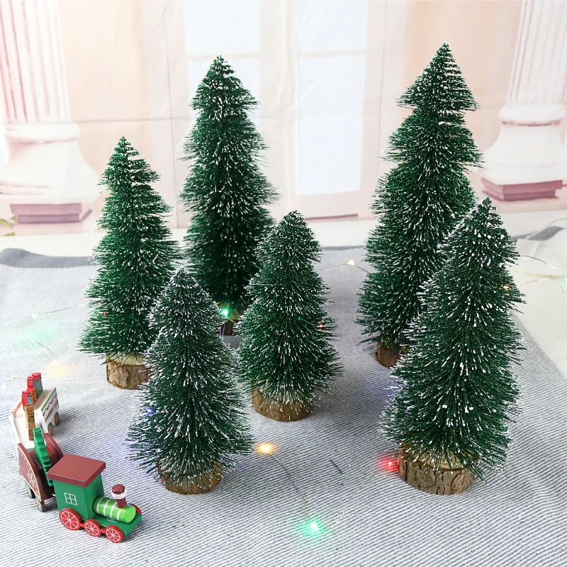 2020 Mini Christmas tree package home desktop decoration scene layout Christmas decorations