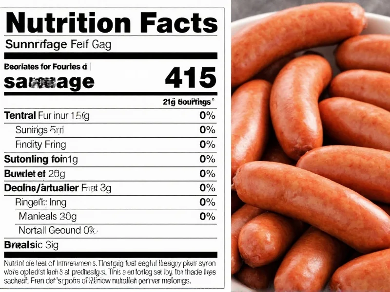 Sausage Nutrition Facts: Complete Guide to Types & Values