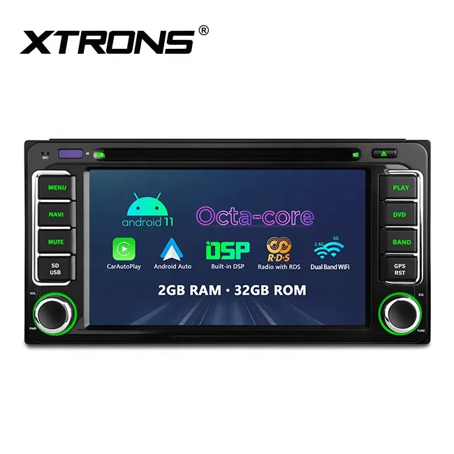 XTRONS 6.2 inch Octa Core android car radio gps for toyota corolla rav4 with DVD FM MP3 Video Audio USB car player