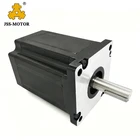 Cnc 機ステッピングモータ 1.8 度ハイブリッド 1 軸 nema 43 4 ワイヤー 24Nm 30Nm 10 キロ 1600 ozin 電気ロングシャフト 28Nm 42