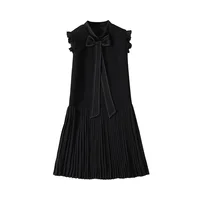 

Factory Women's Clothing above knee A-line Casual dress high quality sleeveless elegant office Ladies Dresses