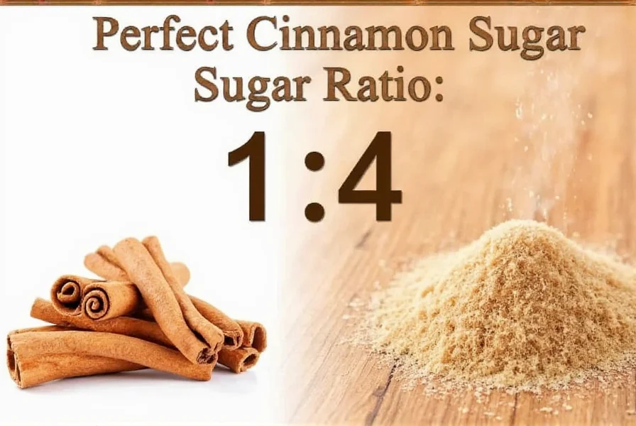 cinnamon sugar ratio