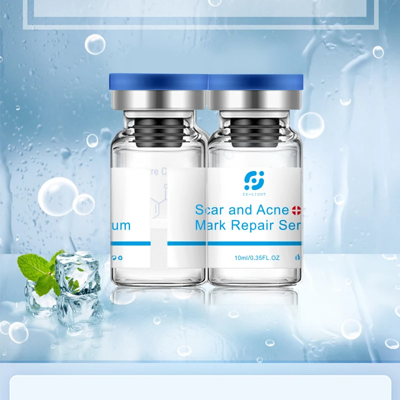 

Zelight Private Label Acne Treatment Scar Removal Skin Whitening Serum Microneedling Ampoule Serum
