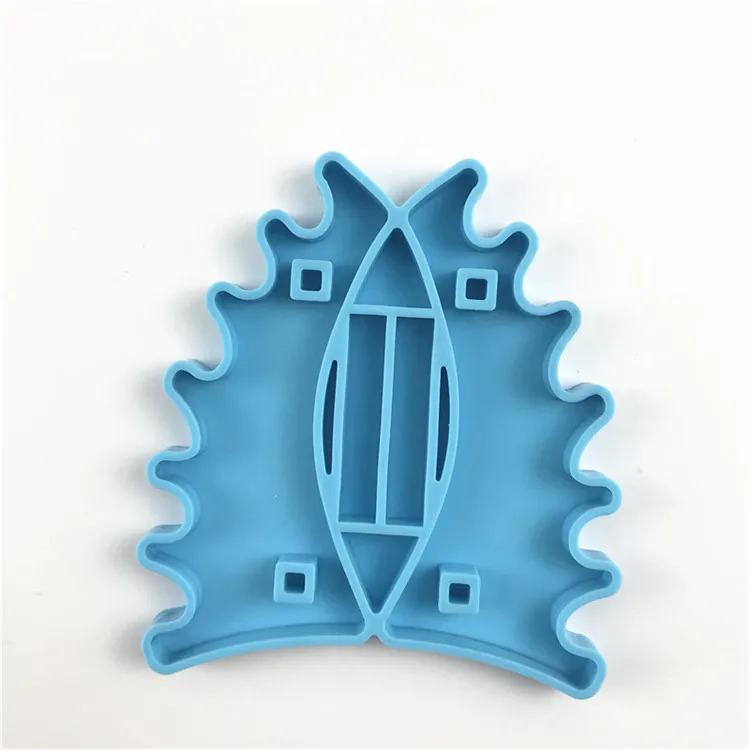 

Y2158 pen stand rack silicone mold DIY resin brush holder molds, Blue