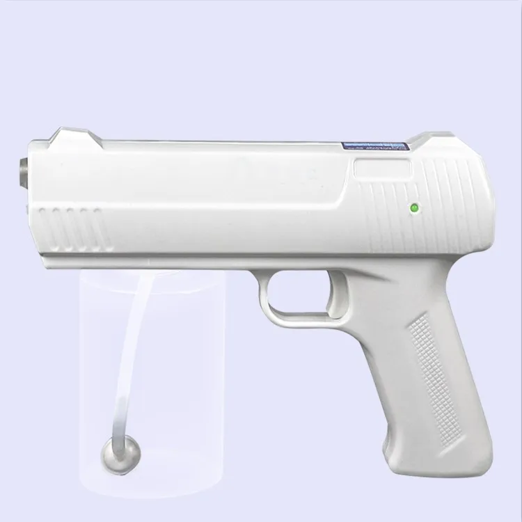 

Handheld Rechargeable Blue Ray Wireless Nano Steam Gun Nano Spray Disinfection machine, White color