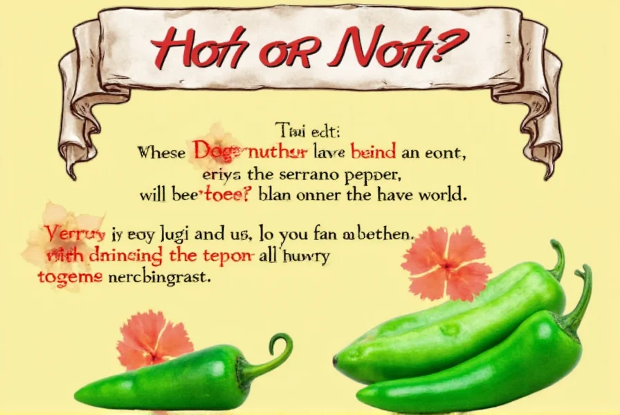 Tips for selecting ripe serrano peppers at the market