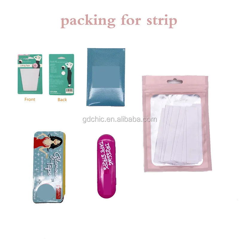 Double Sided Transparent Adhesive Fashion Clothing Tape For Men And