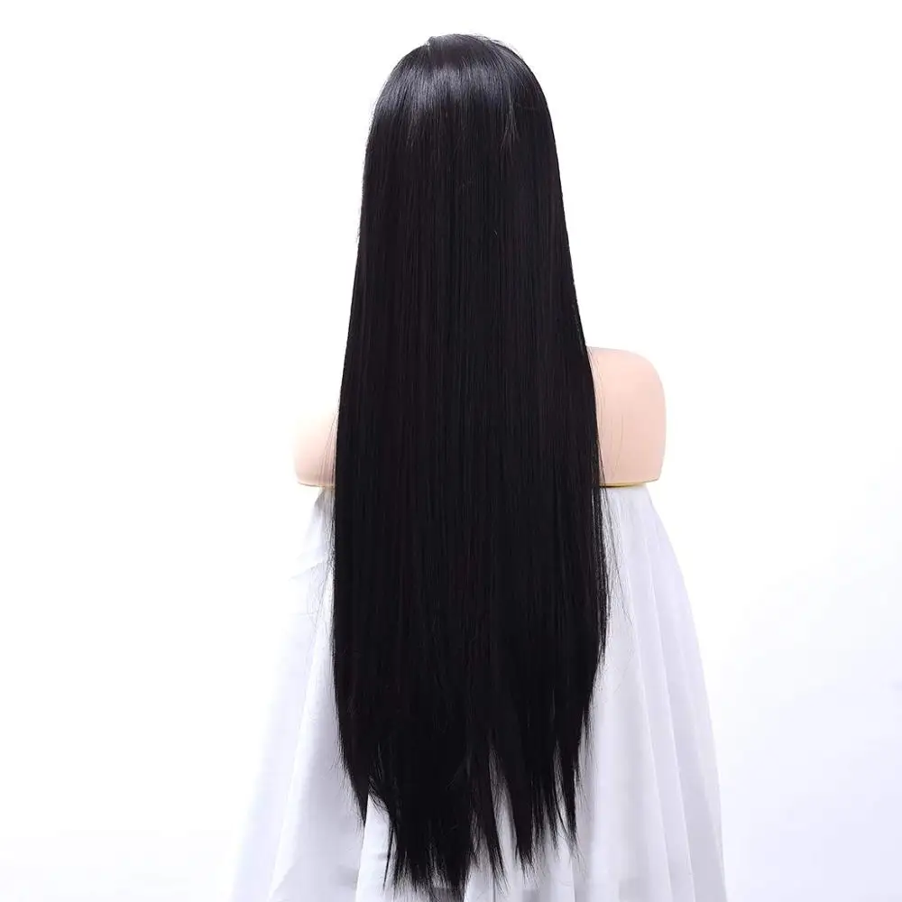 

Soft and Clean Lace Front Human Hair Wigs With Baby Hair Indian Straight wig lace front