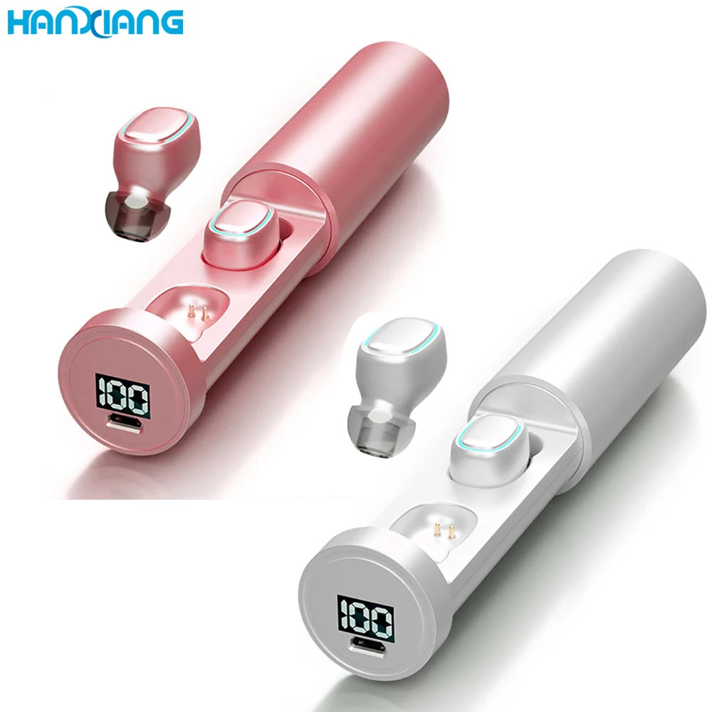 

Amazon Bestseller 2021 Top Selling BT 5.0 TWS Good Sound Music Magnetic Earphones Headphones Headsets With Charging Box, Black , white ,pink , blue