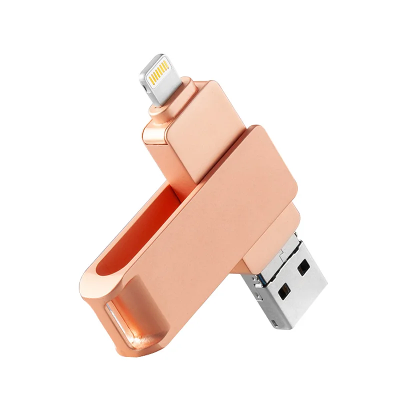 

Toptai 3 IN 1 usb pen drive 3.0 128gb For IOS Android mobile Instant Share or Transfer Files Phone OTG USB Flash Drives