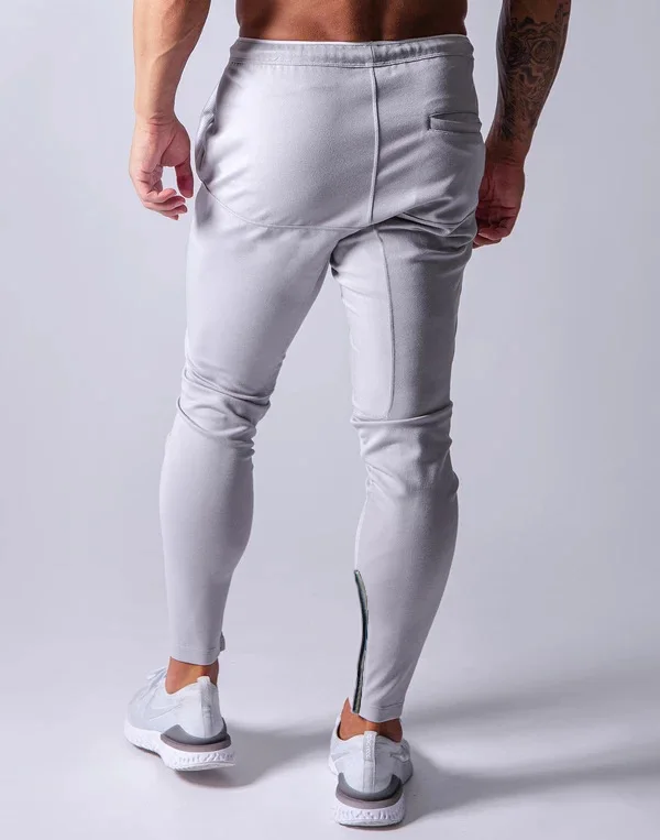 Custom Logo Men Jogger Sweatpants Slim Fit Cotton Drawstring Sweatpants ...