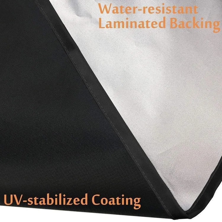 Customised Wholesale Dustproof 420D Oxford Central Air Conditioner Cover Outdoor Patio Covers