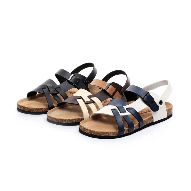 

women sandals cross straps adjustable metal buckle straps sandal with ankle strap beach sandals, Three color and customized