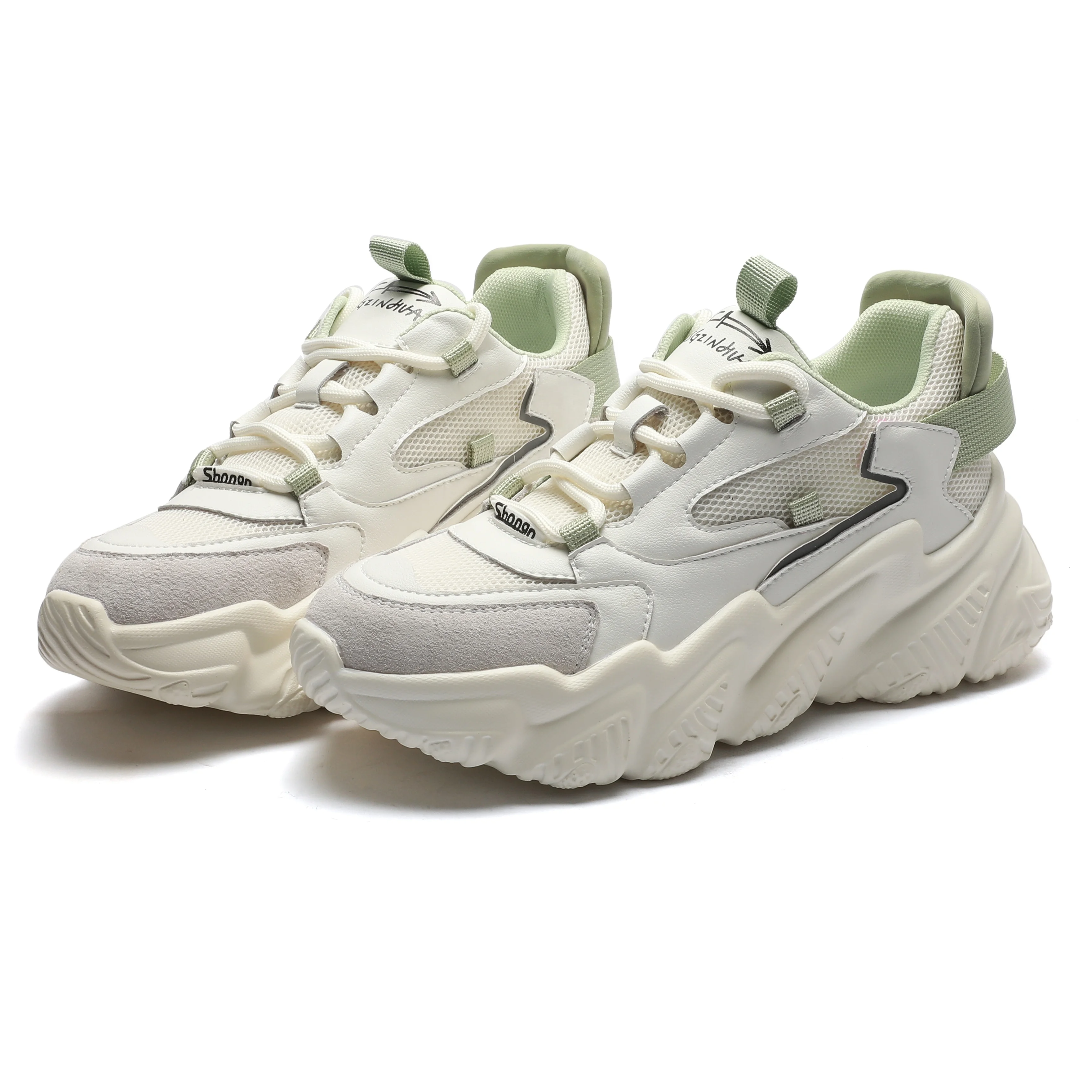 

2021 New fashion breathable mesh sport casual sneaker ladies running sport shoes women, women shoes sneakers
