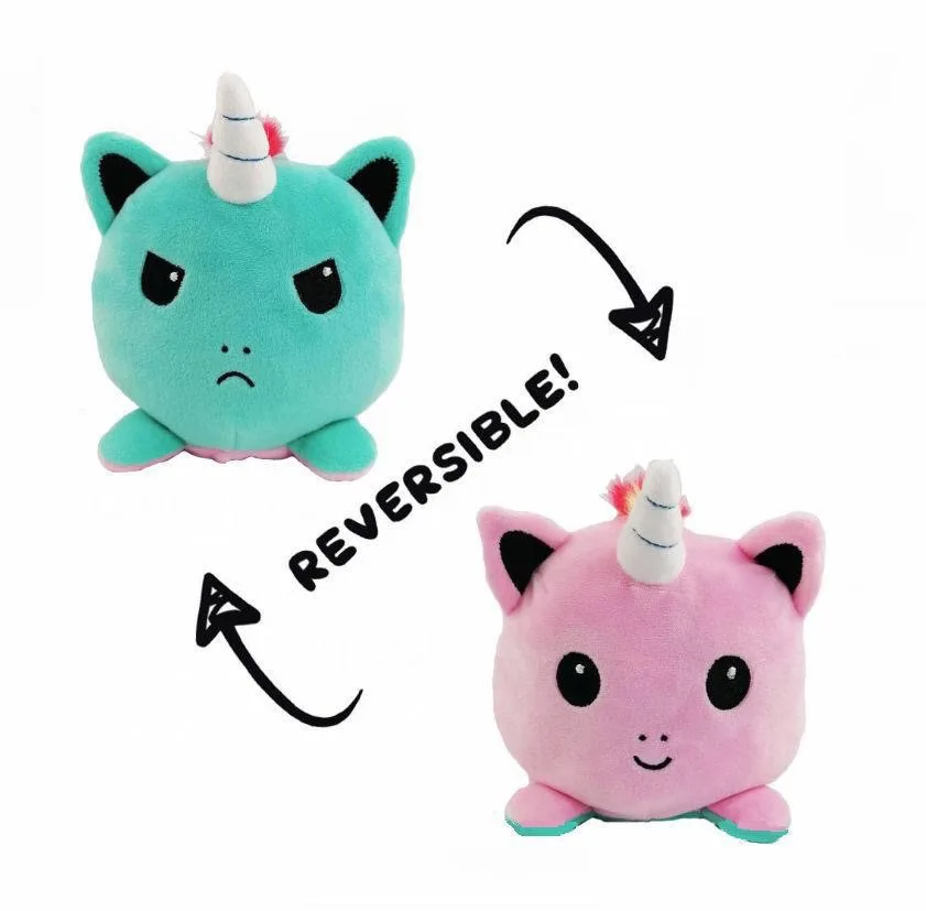 

hot sales new product reversible unicorn plush toys flip stuffed unicorn Stuffed Animal Toy