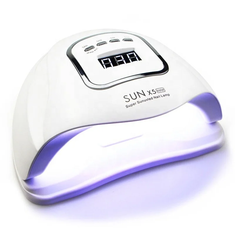 

Wholesales price Beautiful Appearance 80w Led Nail Lamp Professional UV Lamp Dry the Nails for beauty salon machine, White