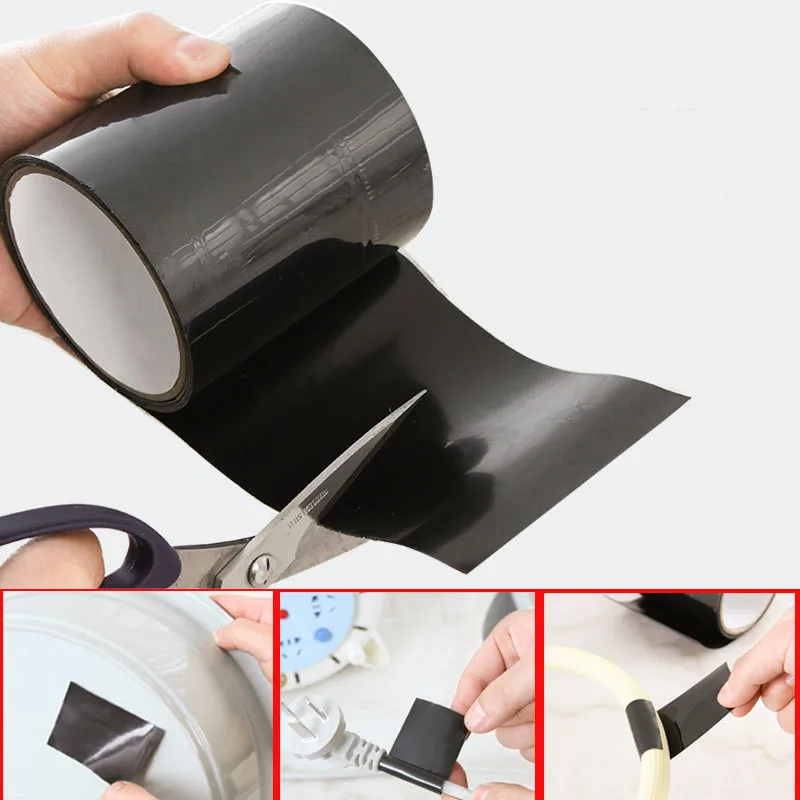 Strong  Rubber Tape Waterproof Self-Adhesive Pipe Repair Tape
