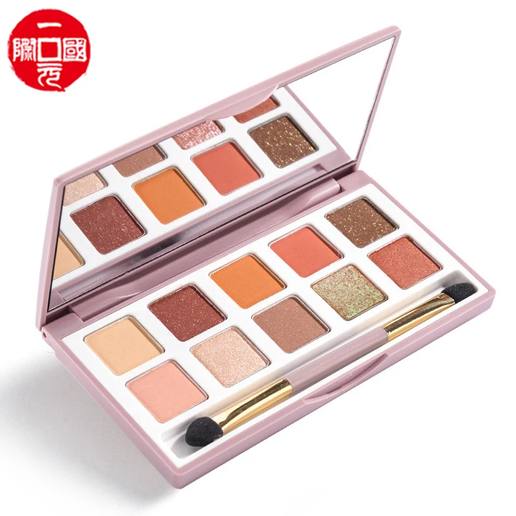 

Hot sale high pigment shimmer eye shadow palette with packaging