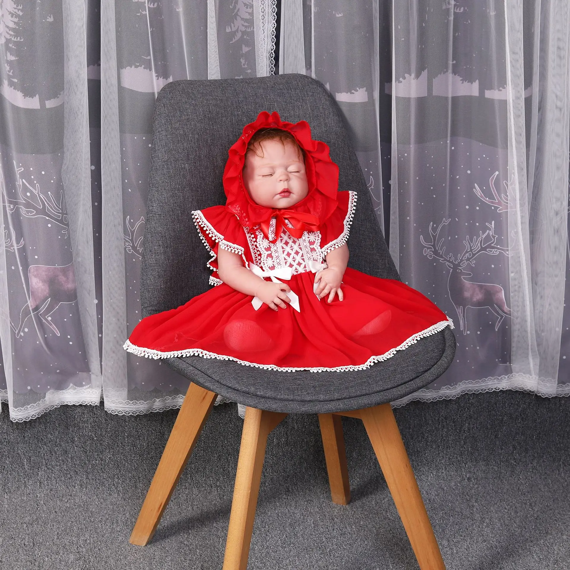 

2021 New Arrival Light Chiffon Babies Wears Baptism Dress 5 Month Dresses Baby Girl