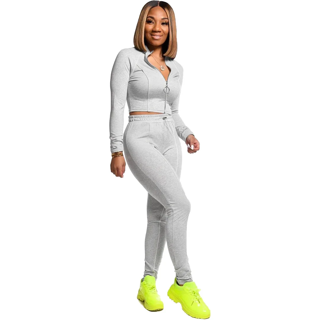 

Wholesale jogging suits sport track suit women outfit clothing