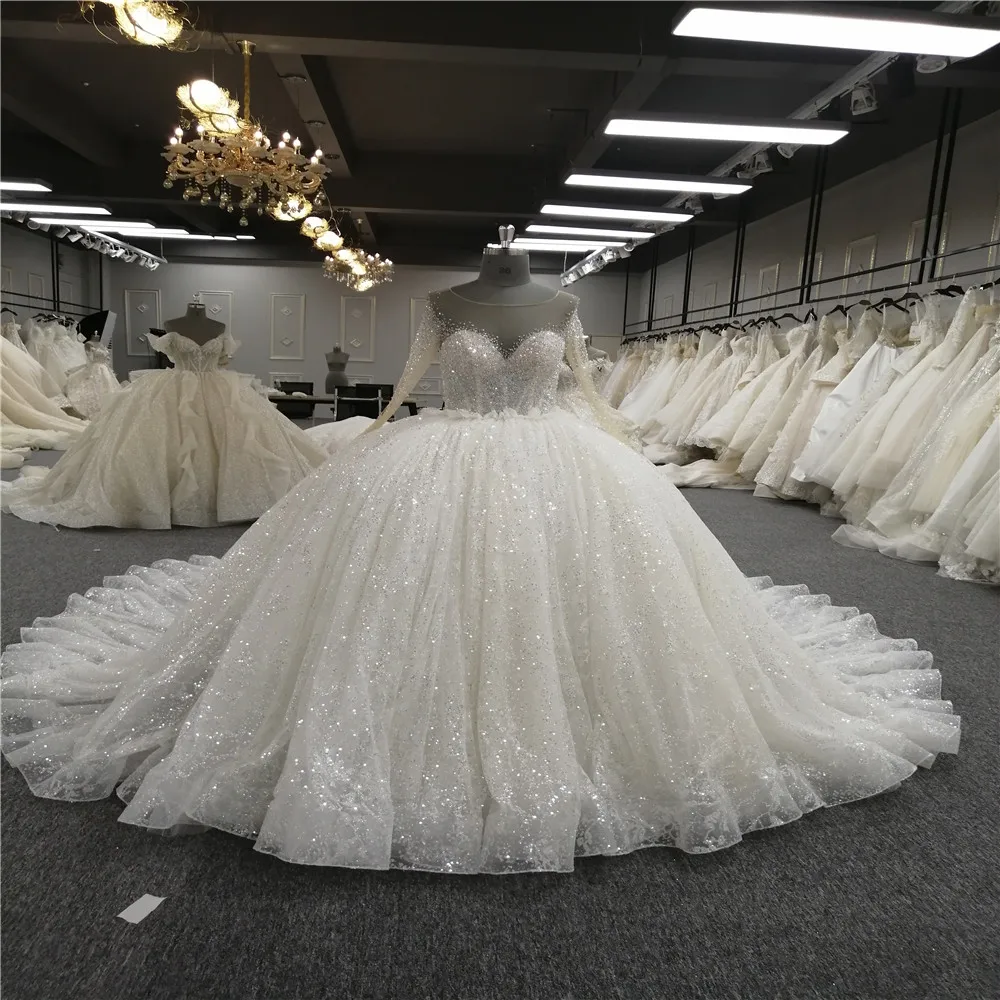 

BaiYi Factory hot sale wedding gown dress bridal with factory price