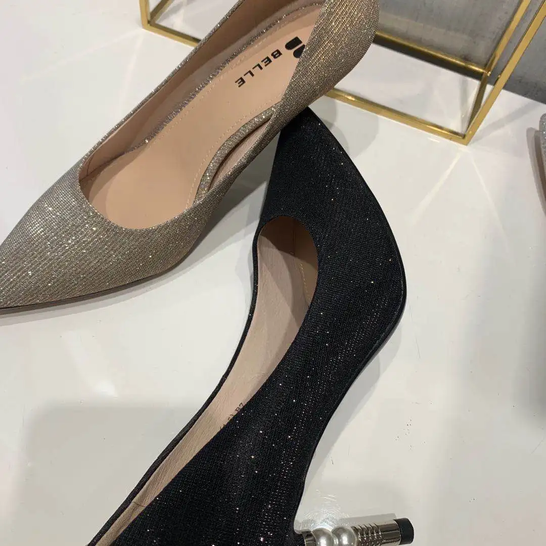 
Luxury bling shoes dress bags decoration plasticity fabric price competitive manufacturer 