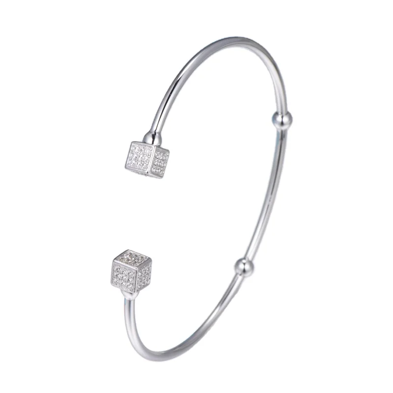 

Fashionable Jewelry Gym Dumbbell Openning Bracelet for Men DIY Charm Bracelet Gold Plated Sterling Silver Jewelry Chain/ Jewelry