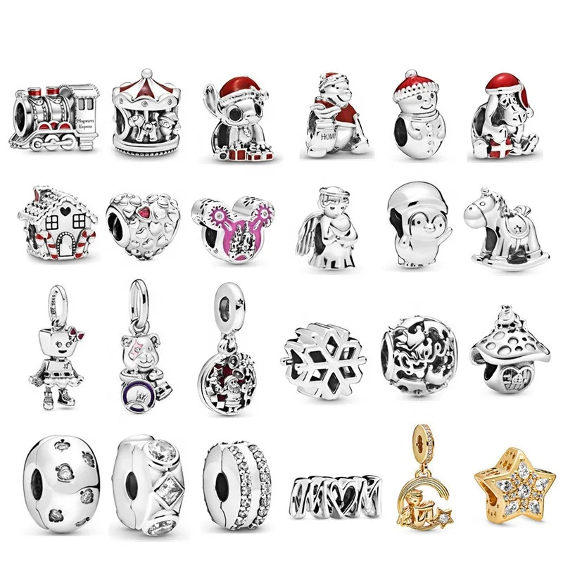 

whlose 925 Sterling Silver Jewelry Christmas Pendant Series for pandora