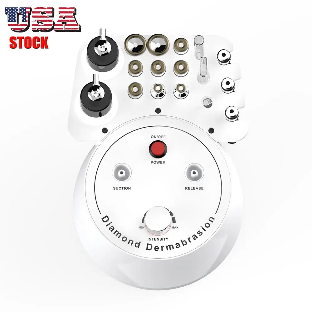 

3 in 1 Diamond Microdermabrasion Vacuum Suction Face Exfoliate Skin Peeling Machine