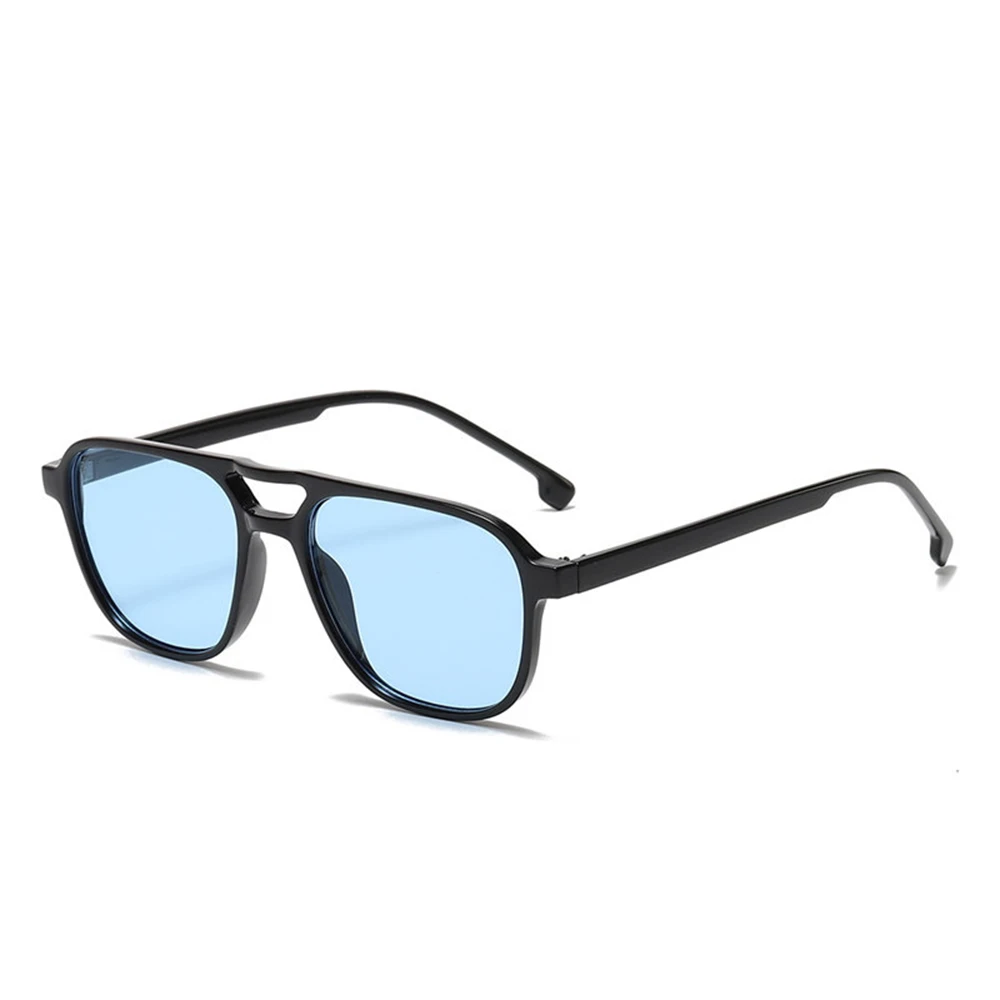 

STORY T335 Classic Retro Blue Pilot Sunglasses Women Men 2023 Brand Design Vintage Double Bridge Driving Sun Glasses Male Shades