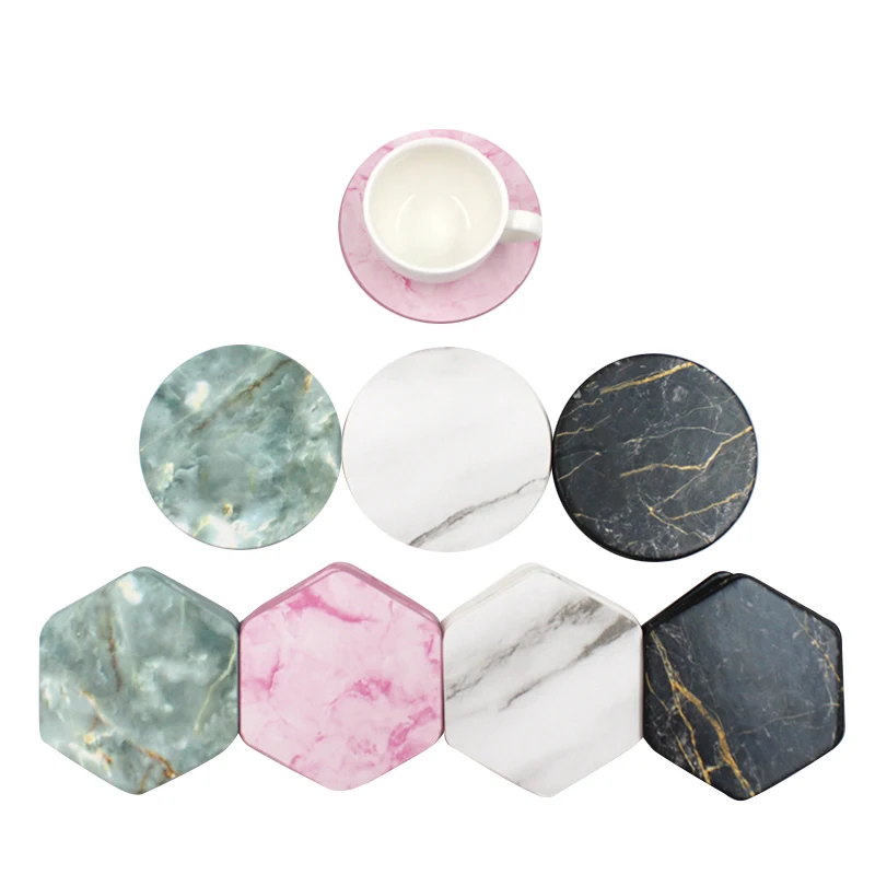 

Tablet Wholesale Thickness Personalized Marble Coaster