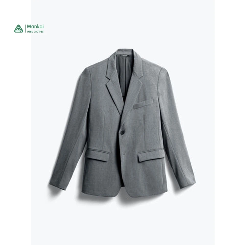 

Wankai Apparel Manufacture Second Hand Clothing Mixed Bale, Years Of Experience Men Suit Second Hand, Mixed color