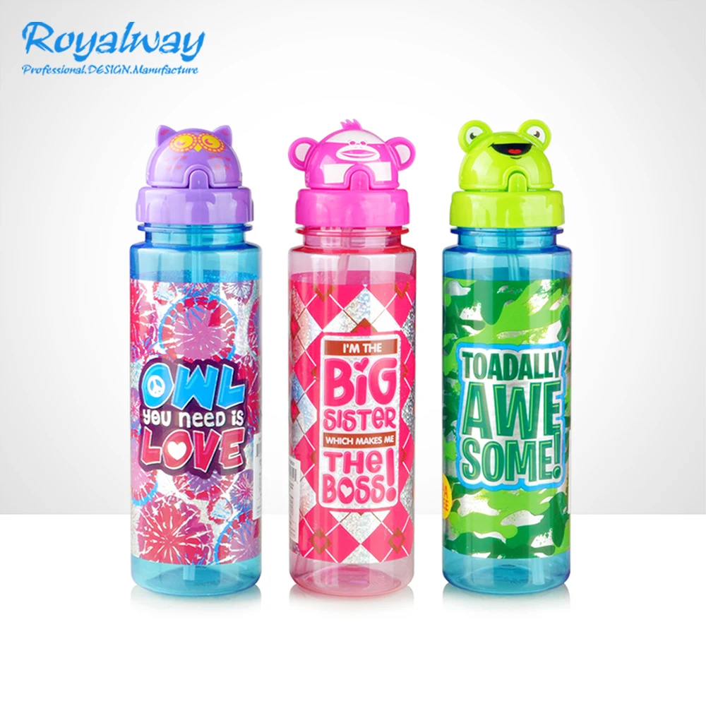 Wholesale Bpa Free Cute Cartoon Animal Shape Children Water Bottles ...