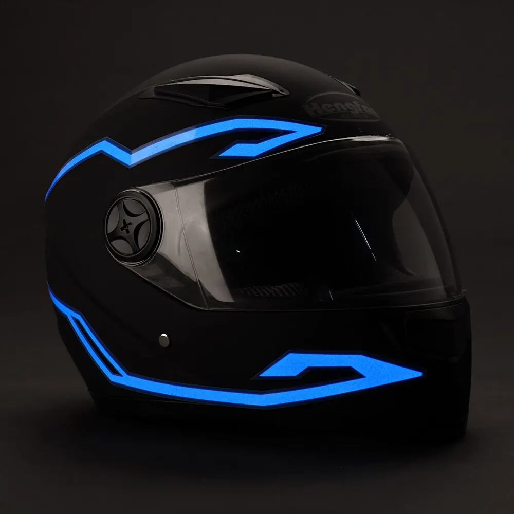 4 Luces Led Para Casco Motociclista Moto Seguridad Noche 4 Luces Led Para Casco Motociclista Moto Seguridad Noche