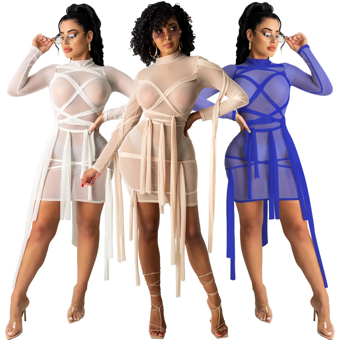 

Sexy mesh dress for women