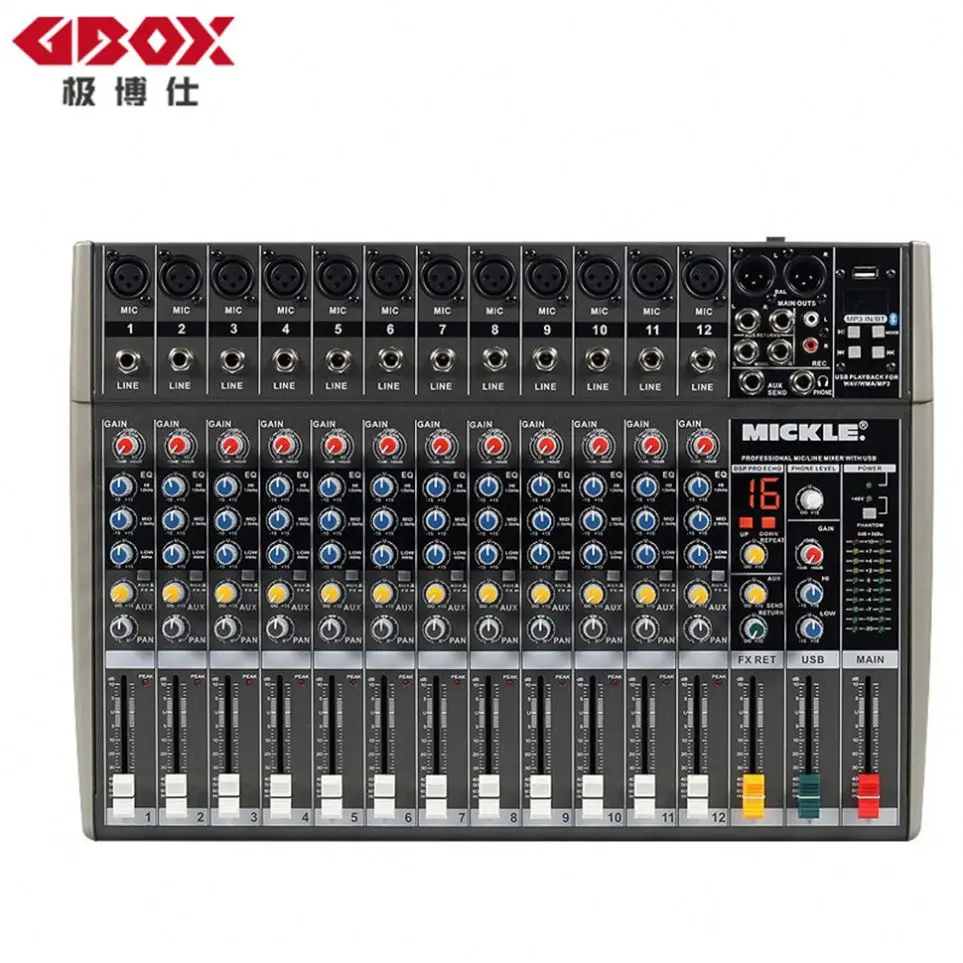 

Brand New Dj Live Mixer With High Quality, Black