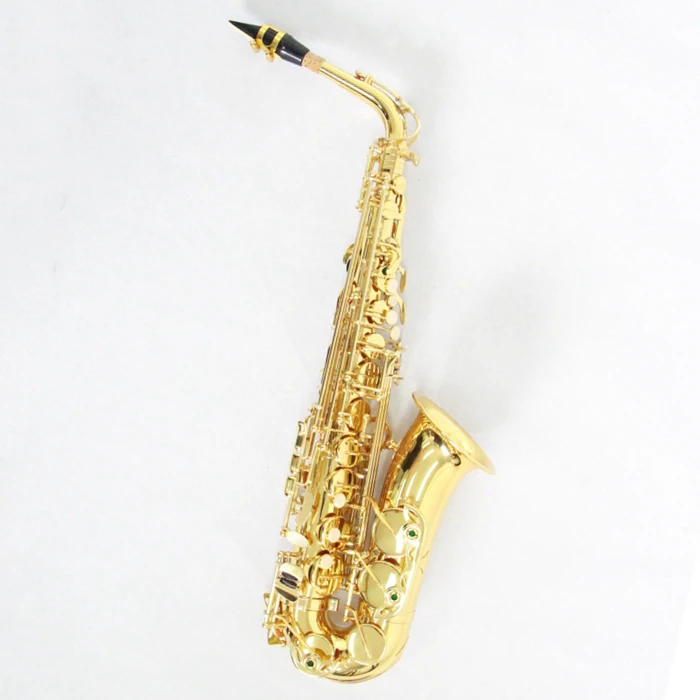 

Straight Alto Saxophone Gold Lacquer Alto Saxophone Eb Alto Saxophone