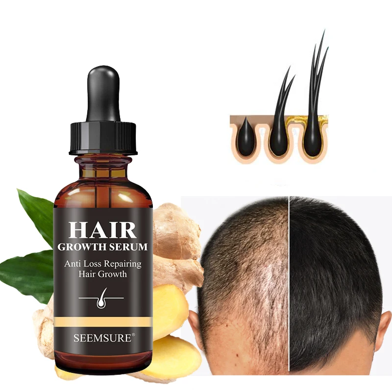 

Private Label 100 % Natural Organic Vegan Herbal Nourishing Anti Hair Loss Boosting Fast Hair Growth Serum Oil