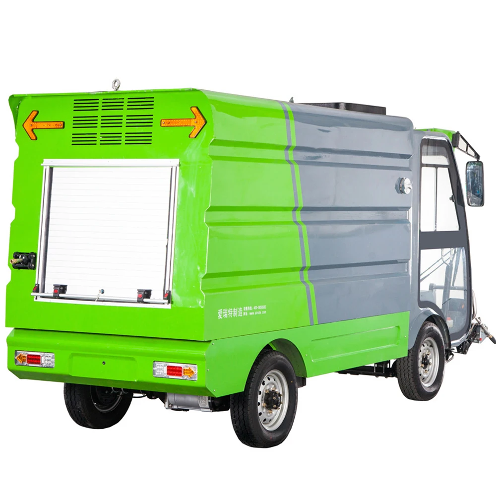
Q8 Pure electric garbage storage and transportation vehicle 