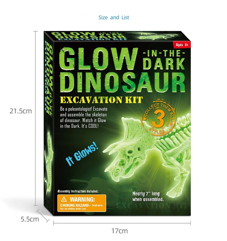 Discovery Kids Glow Dino Excavation Kit main image 1